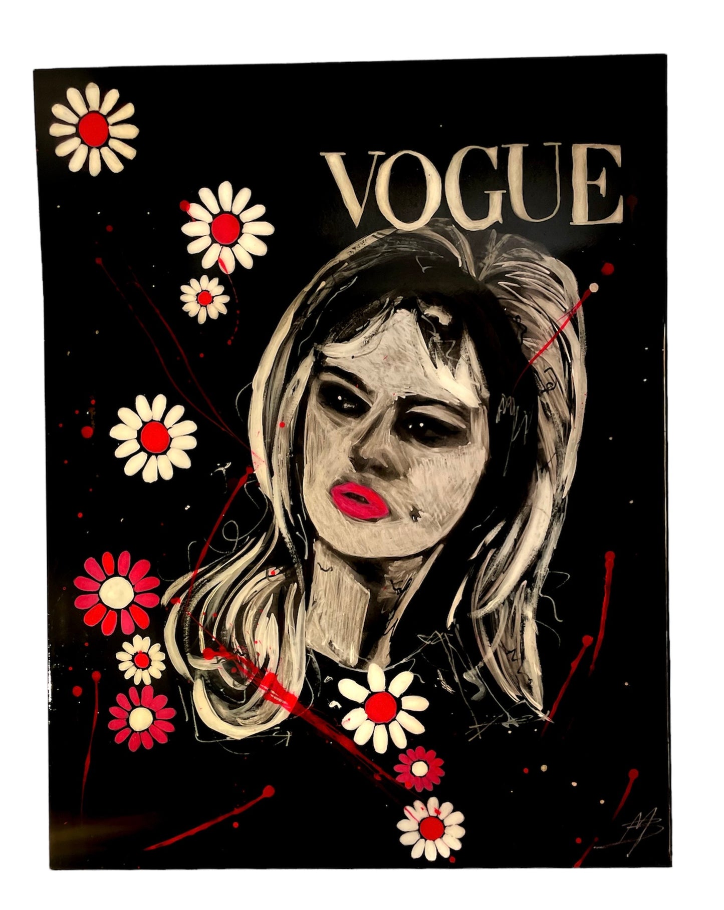 L'actrice en Vogue